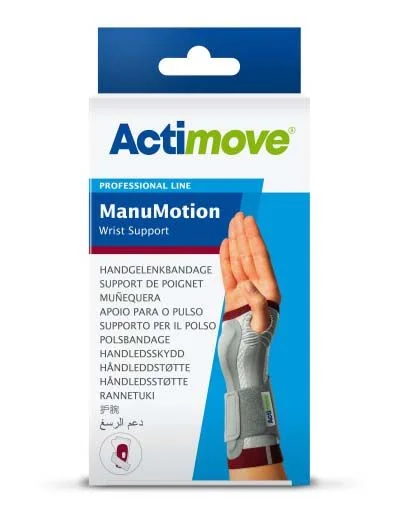 Actimove ManuMotion håndleddstøtte venstre str L 1 stk v:1728822 Actimove ManuMotion håndleddstøtte venstre str L 1 stk v:1728822