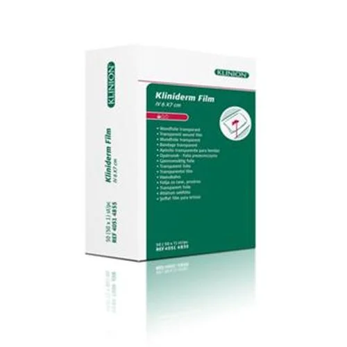 Kliniderm Film Steril IV bandasje 6×7 cm – 50 stk. v:2535548 Kliniderm Film Steril IV bandasje 6×7 cm – 50 stk. v:2535548