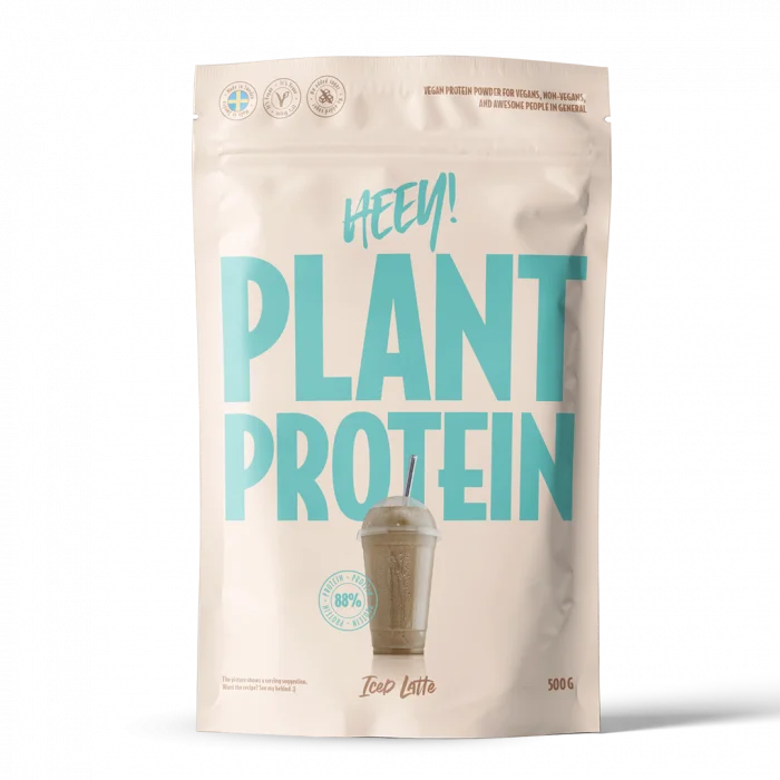 Heey! Vegansk Protein Iced Latte 500 g v:5679742
