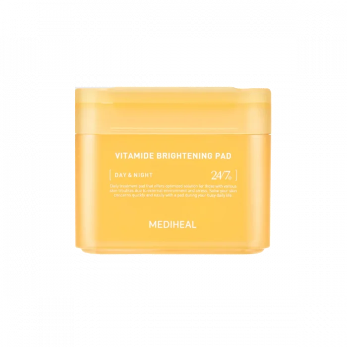 MEDIHEAL VITAMIDE BRIGHTENING PAD 100 stk v:3622716 MEDIHEAL VITAMIDE BRIGHTENING PAD 100 stk v:3622716