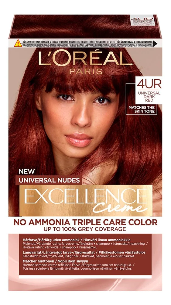 L'Oréal Paris Excellence Universal Nudes Universal Dark Red 4UR v:2117544