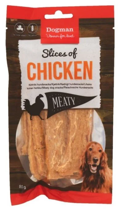 Dogman Slices of chicken 80g v:1912859