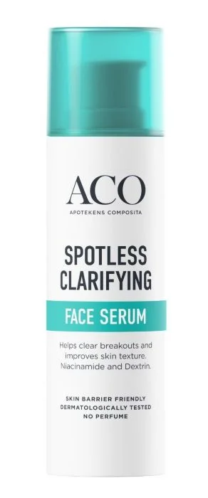 ACO Spotless Clarifying Face Serum 30 ml – Serum mot urenheter v:2596571 ACO Spotless Clarifying Face Serum 30 ml – Serum mot urenheter v:2596571