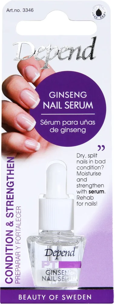 Depend PT Ginseng Nagelserum 8 ml v:9769699 Depend PT Ginseng Nagelserum 8 ml v:9769699