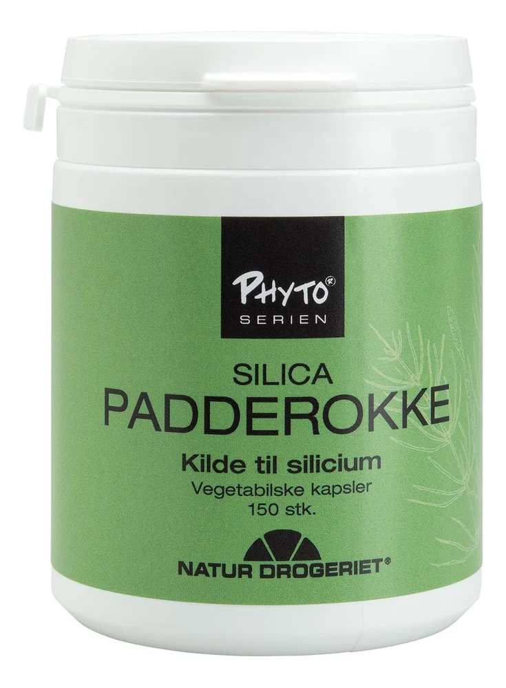Natur Drogeriet Silica Padderokke (Kjerringrokk) - 150 kapsler v:5465148