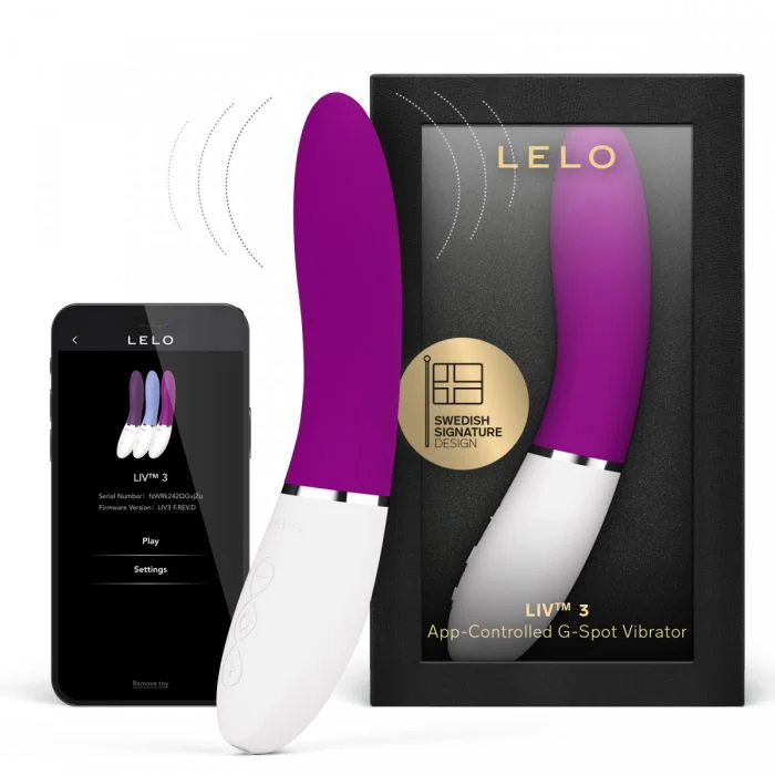 LELO LIV 3 mørkerosa G-punktvibrator v:1111326