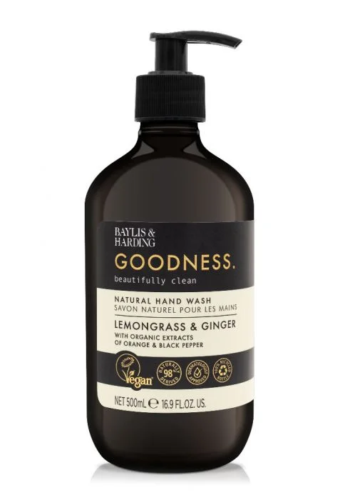 Baylis & Harding Goodness Lemongrass & Ginger Hand Wash 500 ml v:9670430 Baylis & Harding Goodness Lemongrass & Ginger Hand Wash 500 ml v:9670430