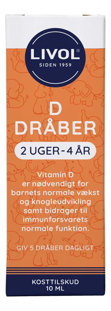 Livol D-dråper - 10ml v:2101096