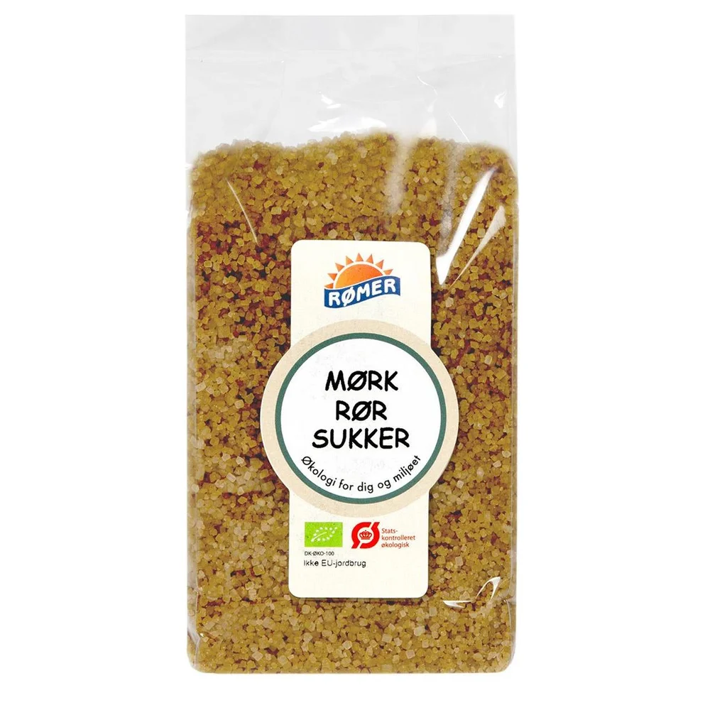 Rømer Rørsukker mørk Ø – 500 g v:9465585 Rømer Rørsukker mørk Ø – 500 g v:9465585