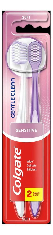 Colgate Tannbørste Gentle Clean Sensitive Soft – 2 stk. v:1655381 Colgate Tannbørste Gentle Clean Sensitive Soft – 2 stk. v:1655381