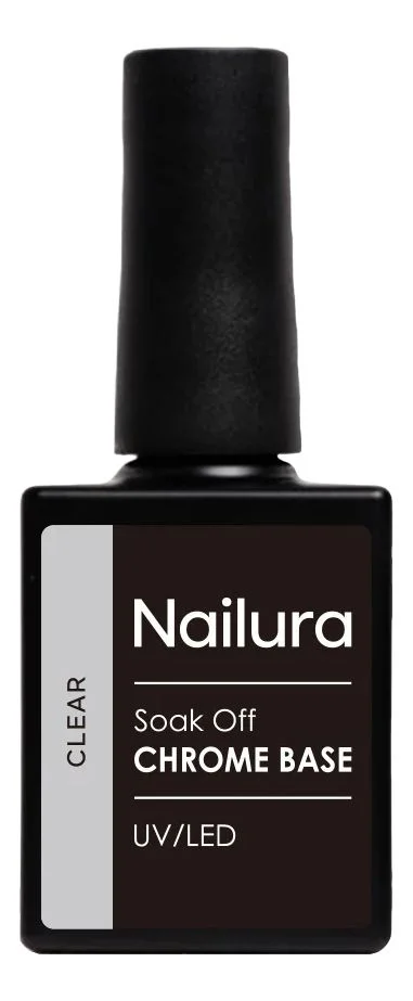 Nailura Chrome Base Clear Gel – 10 ml. v:2127724 Nailura Chrome Base Clear Gel – 10 ml. v:2127724
