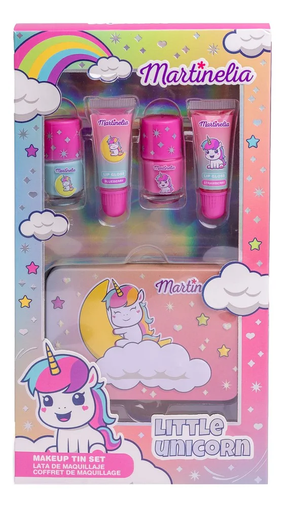Martinelia Little Unicorn Makeup Tin Set – 1 stk. v:2803216 Martinelia Little Unicorn Makeup Tin Set – 1 stk. v:2803216