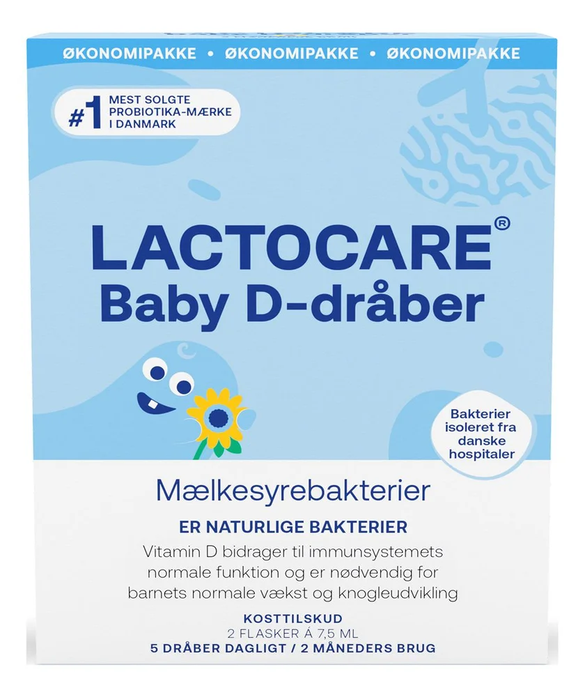Lactocare Baby – 2 x 7,5 ml. v:9435967 Lactocare Baby – 2 x 7,5 ml. v:9435967