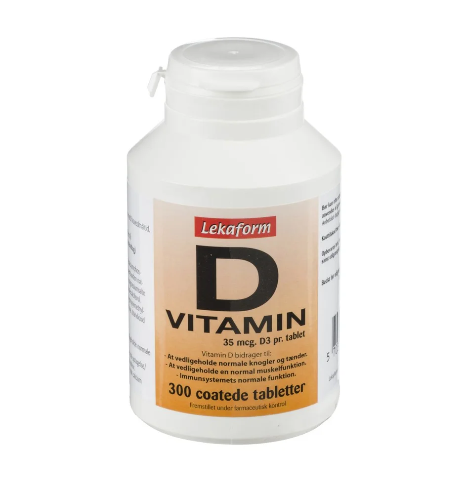 Lekaform D-Vitamin – 300 stk v:4564045 Lekaform D-Vitamin – 300 stk v:4564045