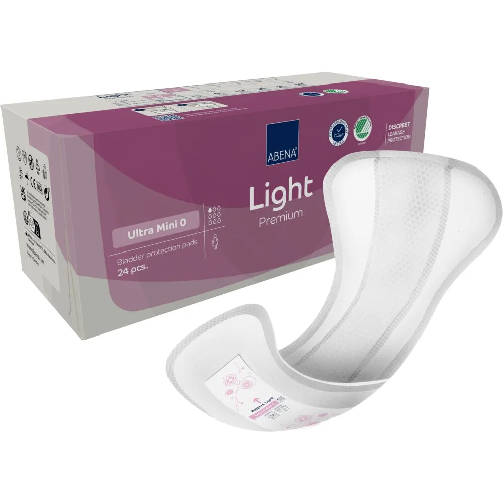 Light Ultra Mini 0 Inkontinensbeskyttelse | 24 stk v:5803339