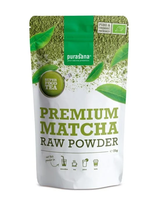 Purasana Matcha Raw Powder 75g v:6506867 Purasana Matcha Raw Powder 75g v:6506867