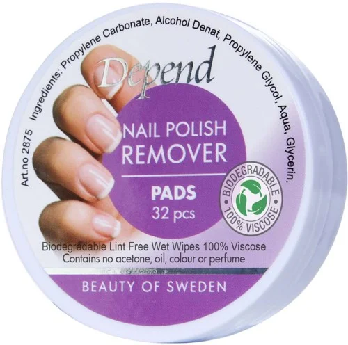 Depend Nagellackremover Pads 32st v:9918194