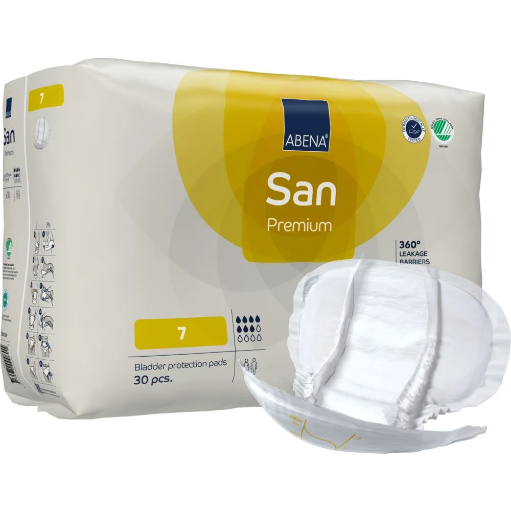 San 7 Inkontinensbeskyttelse | 30 stk v:7467139 San 7 Inkontinensbeskyttelse | 30 stk v:7467139