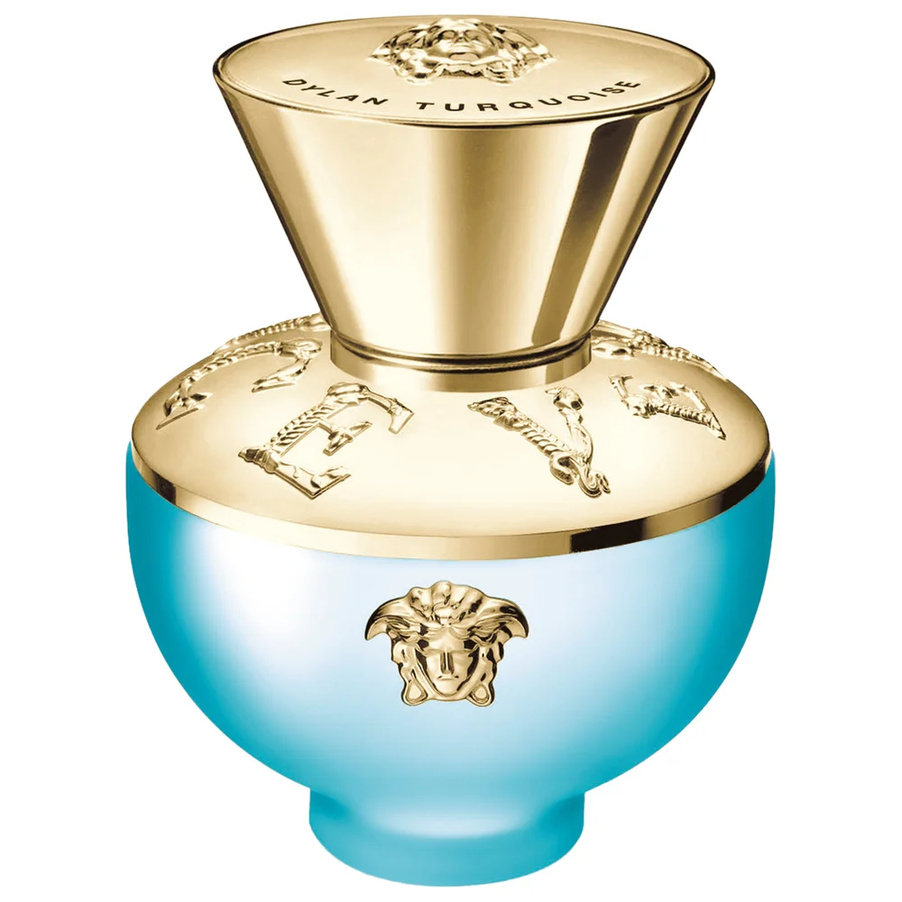 Versace Dylan Turquoise Edt 50ml – Frisk Parfyme v:1521249 Versace Dylan Turquoise Edt 50ml – Frisk Parfyme v:1521249
