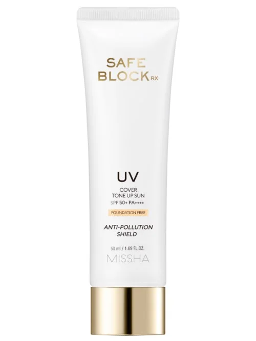 MISSHA Safe Block RX Safe Block RX Cover Tone Up Sun [Foundation -Free] SPF50+PA++++ 50 ml v:6519923