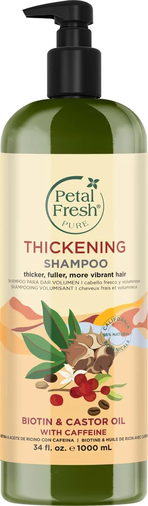 Petal Fresh Pure Thickening Biotin & Castor Oil with Caffeine Shampoo 1000 ml v:2855173