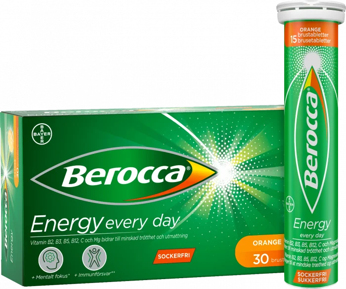 Berocca Energy Orange 30 stk v:9252226 Berocca Energy Orange 30 stk v:9252226