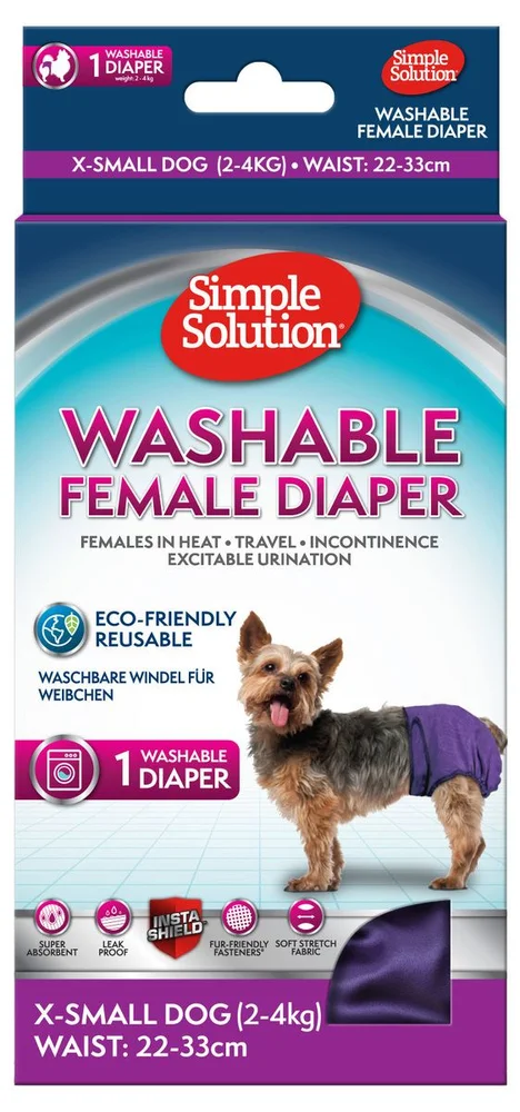 Simple Solution Vaskbar Bleie til tisper – XS v:5281340 Simple Solution Vaskbar Bleie til tisper – XS v:5281340