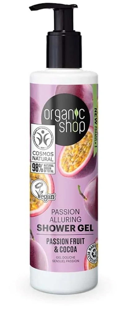 Organic Shop Alluring Shower Gel Passion Fruit & Cocoa 280 ml v:8406959
