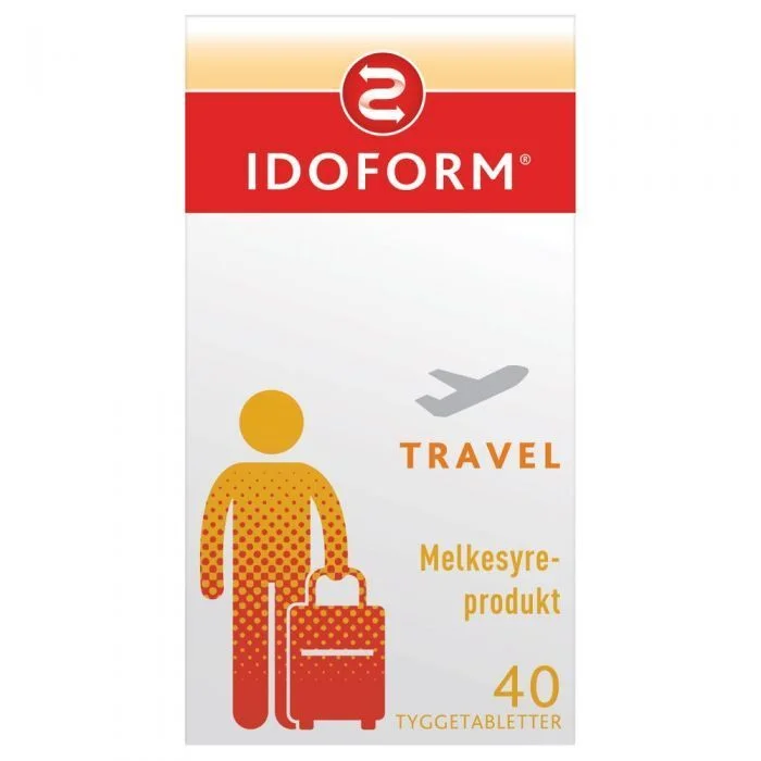 Idoform Travel – 40 tyggetabletter v:2871713 Idoform Travel – 40 tyggetabletter v:2871713