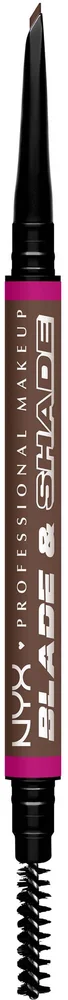 NYX PROFESSIONAL MAKEUP Blade & Shade Brow Pencil 09 Brunette v:8627358 NYX PROFESSIONAL MAKEUP Blade & Shade Brow Pencil 09 Brunette v:8627358