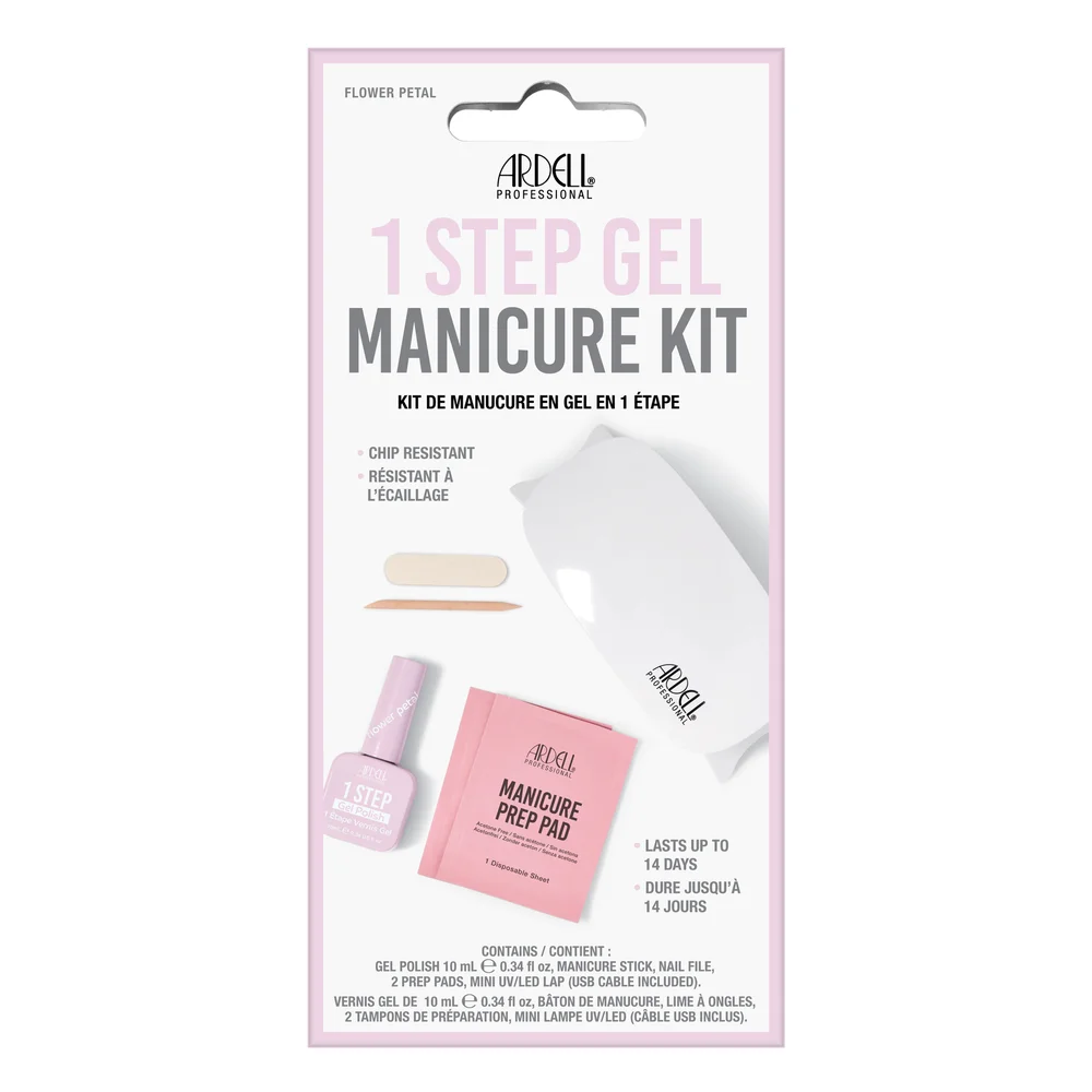 1 Step Gel Polish Manicure Kit Flower Petal – Ardell v:1714122