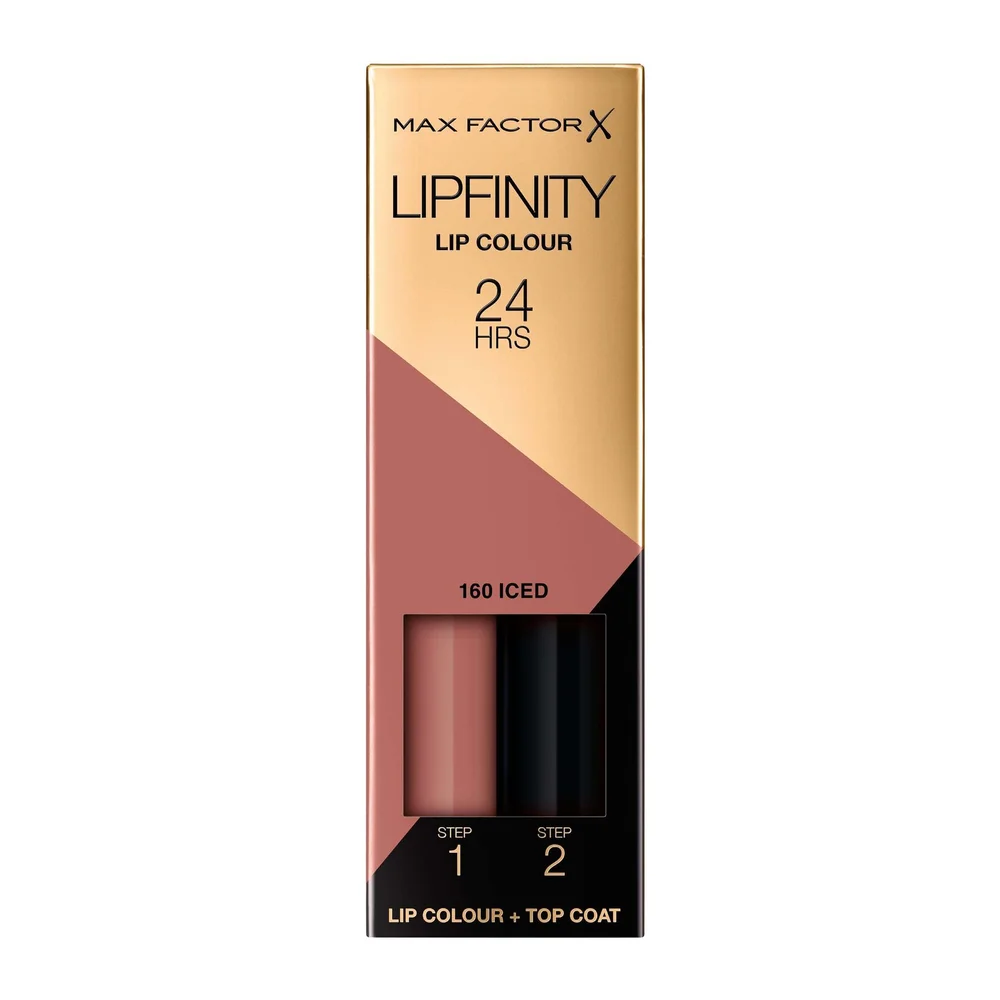 Lipfinity 2-step Long Lasting Lipstick 160 Iced – Max Factor v:4990389 Lipfinity 2-step Long Lasting Lipstick 160 Iced – Max Factor v:4990389