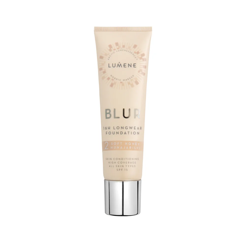 Blur 16H Longwear SPF15 Foundation 2 Soft Honey – Lumene v:4305017 Blur 16H Longwear SPF15 Foundation 2 Soft Honey – Lumene v:4305017