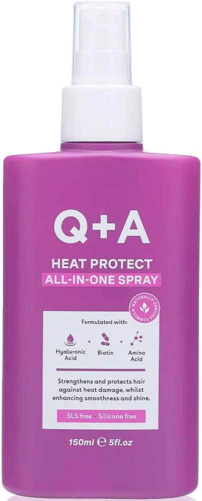 Q+A Heat Protect Hair Mist 150 ml v:6823713