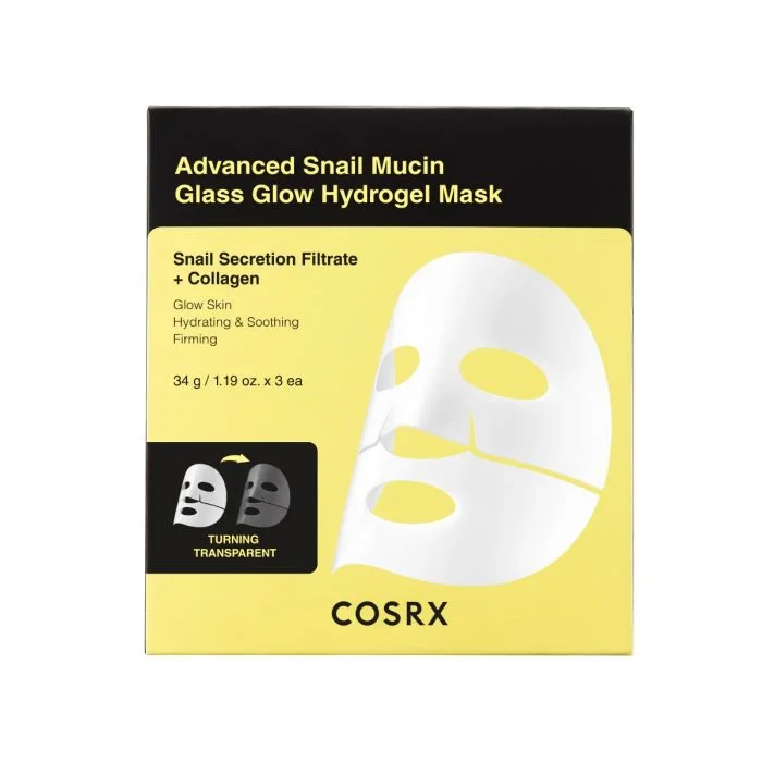 COSRX Advanced Snail Mucin Glass Glow Hydrogel Mask v:8422997 COSRX Advanced Snail Mucin Glass Glow Hydrogel Mask v:8422997