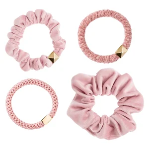 DARK Hair Ties Combo Light Roses v:1213467