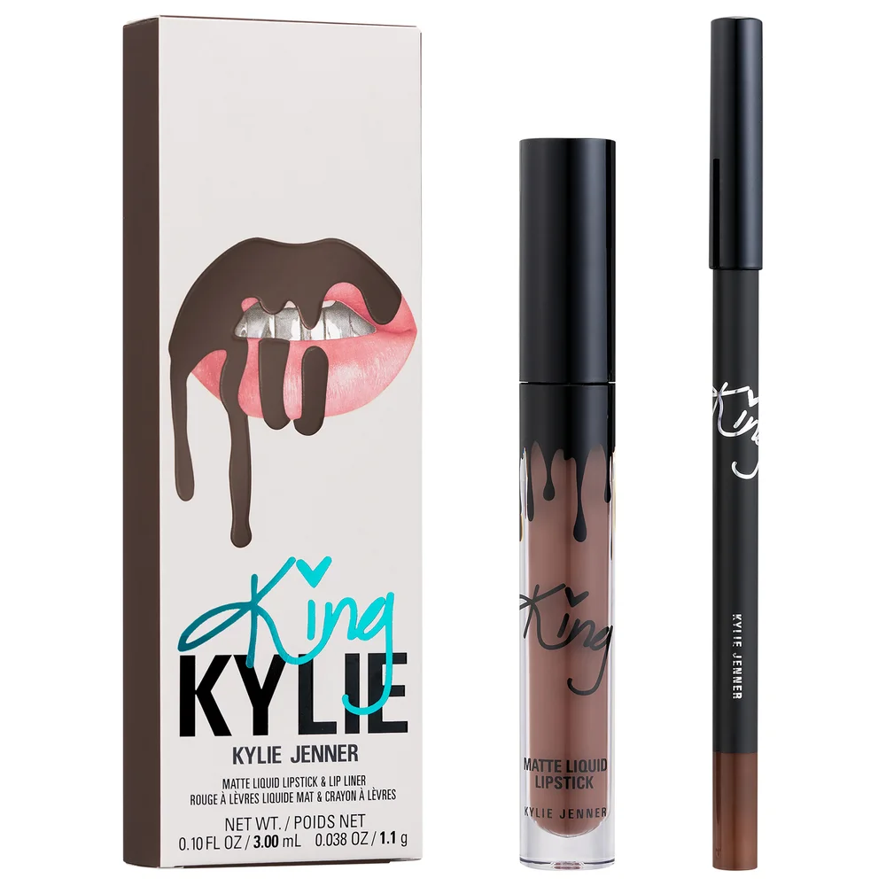 King Kylie Matte Liquid Lipstick + Lip Liner True Brown K – Kylie Cosmetics v:8071358 King Kylie Matte Liquid Lipstick + Lip Liner True Brown K – Kylie Cosmetics v:8071358