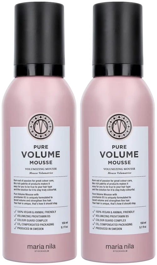 maria nila Pure Volume Mousse 150 ml x 2 v:8936567 maria nila Pure Volume Mousse 150 ml x 2 v:8936567