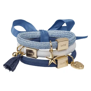DARK Hair Ties Hair Ties Charm Combo Country Blues Gold 3pcs v:7802794 DARK Hair Ties Hair Ties Charm Combo Country Blues Gold 3pcs v:7802794
