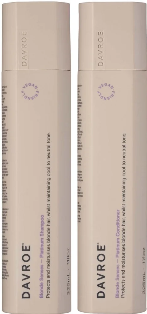 DAVROE Blonde Senses Platinum Shampoo 325 ml & Conditioner 325 ml v:7281221