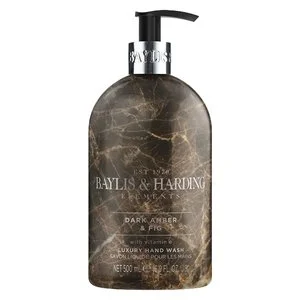Baylis & Harding Elements Dark Amber & Fig Hand Wash 500ml v:1672312 Baylis & Harding Elements Dark Amber & Fig Hand Wash 500ml v:1672312