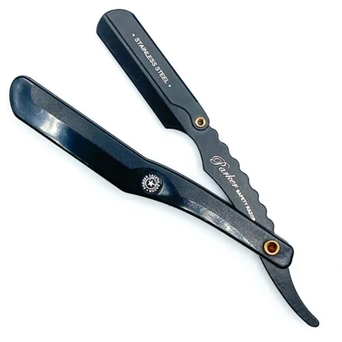 Parker Shaving SRBBA – Black ABS Handle Clip Type Black Blade Holder Barber/Straight Razor v:6248026 Parker Shaving SRBBA – Black ABS Handle Clip Type Black Blade Holder Barber/Straight Razor v:6248026