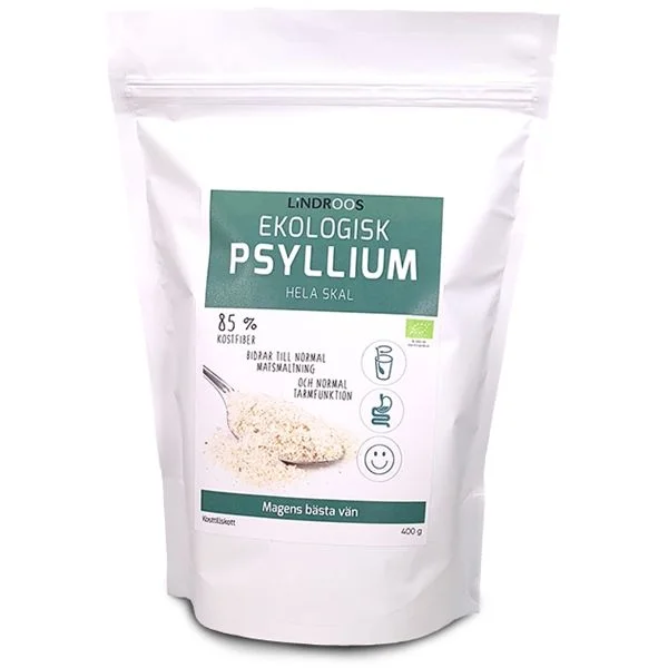 Lindroos Ekologisk Psyllium Hela Skal 400g v:7982448 Lindroos Ekologisk Psyllium Hela Skal 400g v:7982448