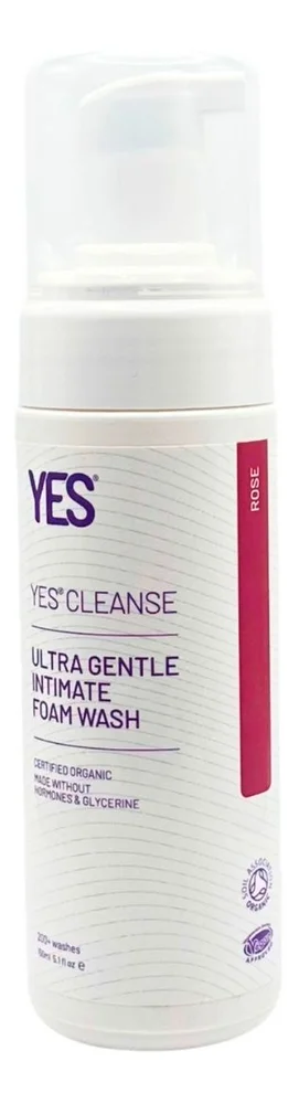 YES Cleanse Rose Øko Intimvask Skum – 150 ml. v:1118521 YES Cleanse Rose Øko Intimvask Skum – 150 ml. v:1118521