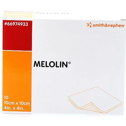 Melolin gassbind/kompress 10x10 cm - 10 v:9139057