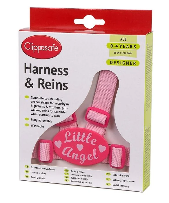 Clippasafe vogn- og leiesele 1 stk v:2930654 Clippasafe vogn- og leiesele 1 stk v:2930654