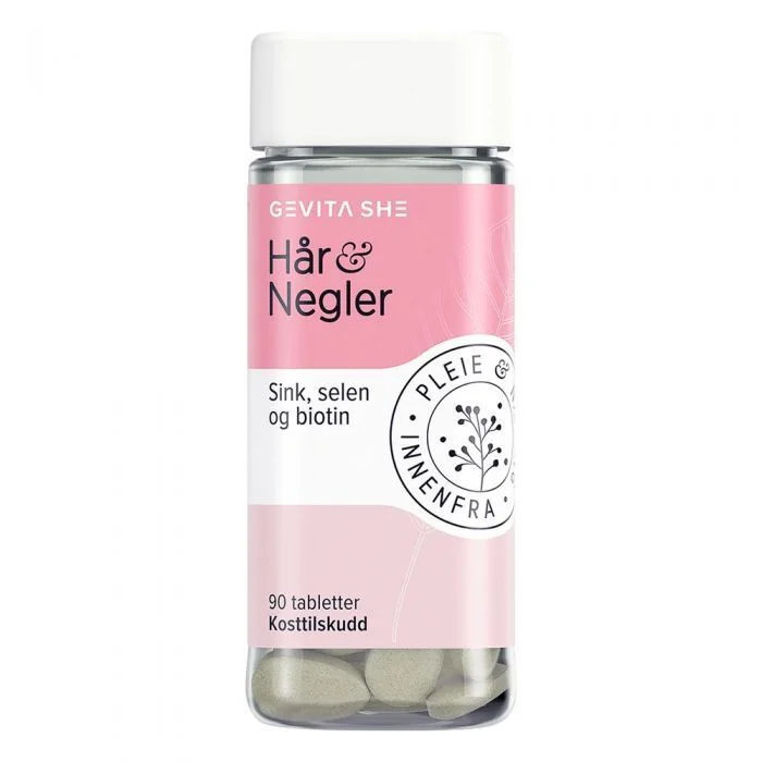 Gevita She Hår & Negler – 90 stk. v:7142506 Gevita She Hår & Negler – 90 stk. v:7142506