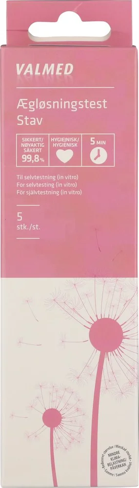ValMed Eggløsningstest Stav – 5 stk v:2422898