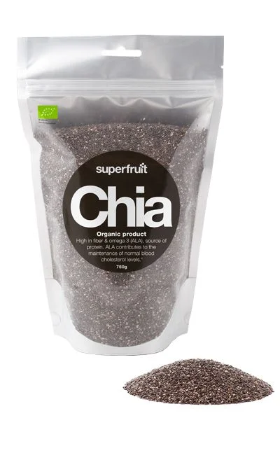 Superfruit Chia frø – 750 gram v:3846404 Superfruit Chia frø – 750 gram v:3846404