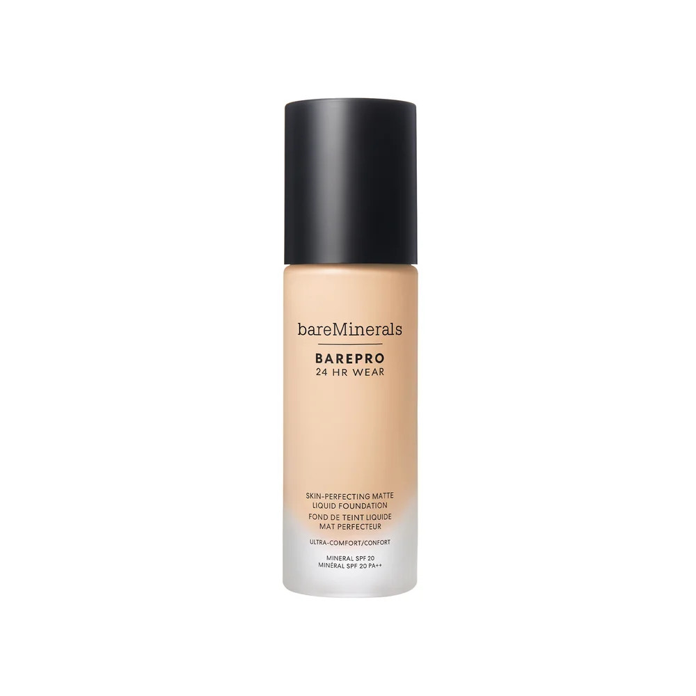 BAREPRO 24HR Skin-Perfecting Matte Liquid Foundation SPF 20 Fair 10 Warm – bareMinerals v:4955601 BAREPRO 24HR Skin-Perfecting Matte Liquid Foundation SPF 20 Fair 10 Warm – bareMinerals v:4955601